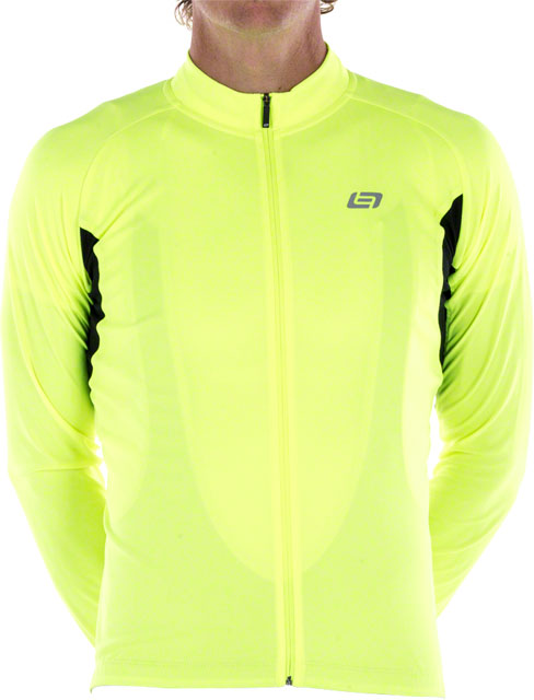 Bellwether Sol Air Jersey - Hi-Vis, Long Sleeve, Men's, Large