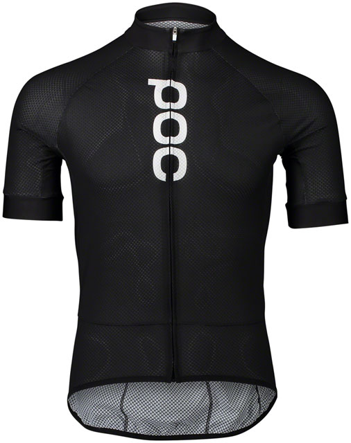 POC Essential Road Logo Jersey - Black, Small