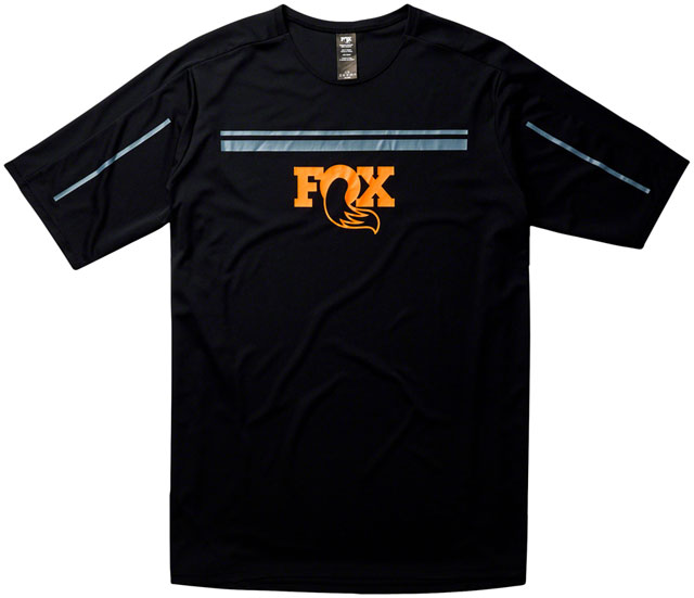 FOX Hightail Short Sleeve Jersey - Black, Medium