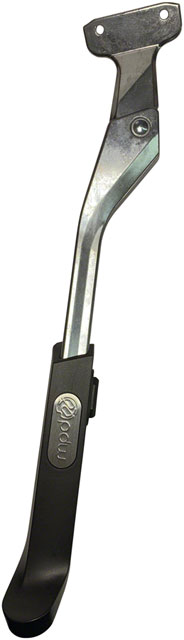 Portland Design Works Power Stance Rear Mount Adjustable Kickstand: 40mm Spacing, Silver