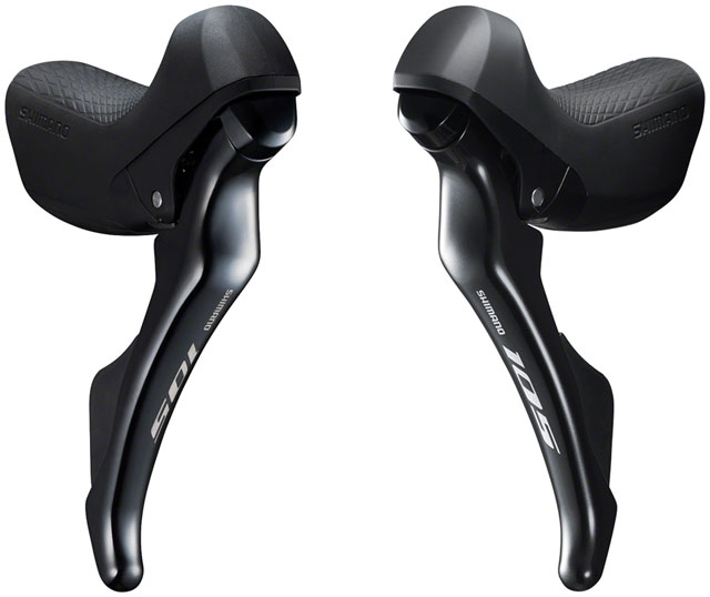 Shimano 105 ST-R7000 2 x 11 Shift/Brake Lever Set, Black