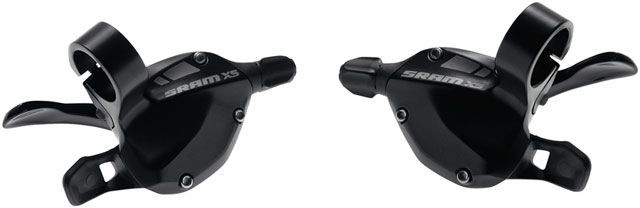 SRAM X5 Trigger Shifter Set - 2 x 10-Speed, Black