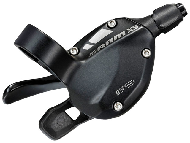 SRAM X5 Trigger Shifter - Right/Rear, 9-Speed, Black