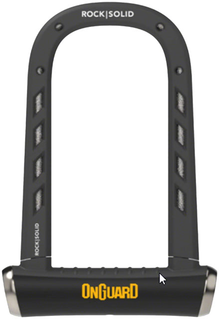 OnGuard RockSolid 8590 U-Lock - 3.55 x 6.9