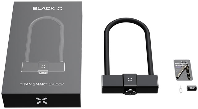 OnGuard BLACK X Titan Smart Shackle U-Lock - LS