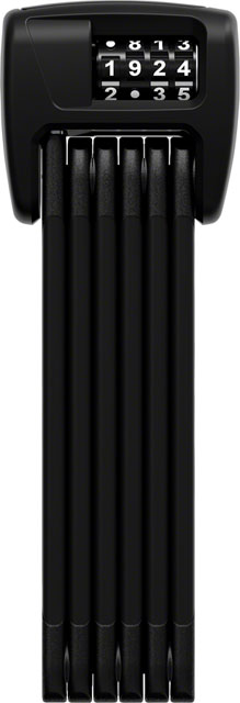 Abus Bordo 6000C Folding Lock - Combination, 3'/90cm, with Saddlefix Bracket and Raincap