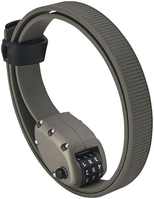 OTTOLOCK HEXBAND Cinch Lock: 60", Titanium Gray