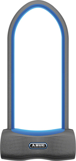 Abus 770A SmartX U-Lock - 4.2 x 11.8", Keyless, Black/Silver, Includes USKF Bracket