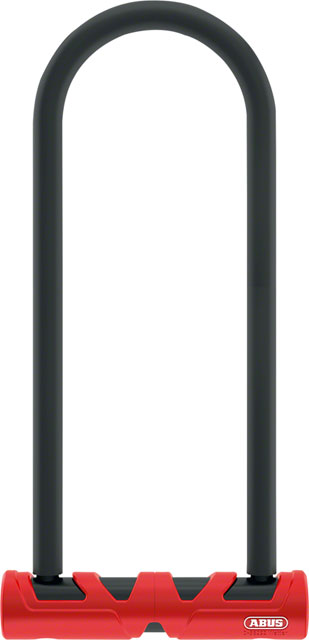 Abus Ultimate U-Lock - x 11.8", Keyed, Black, Includes Bracket