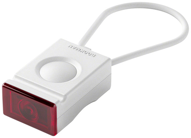 Bookman Block Taillight - Rechargable, White