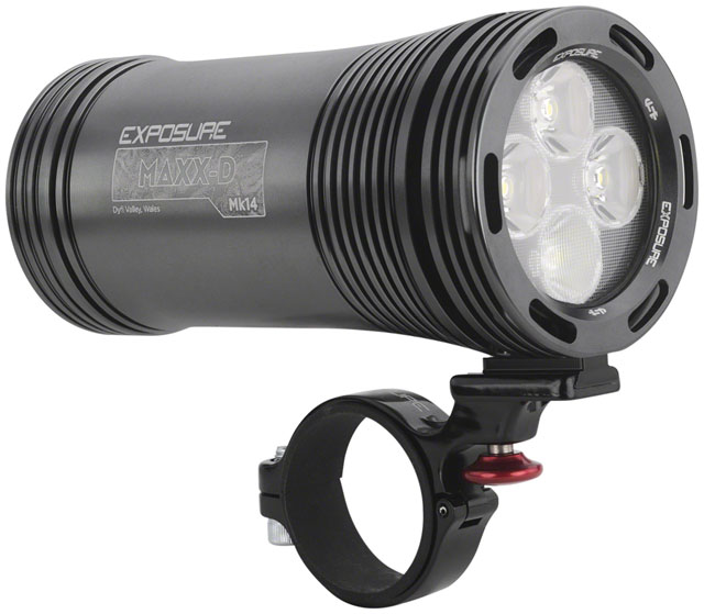 Exposure MaXx-D Mk14 Headlight - 4400/2700 Lumens, REFLEX Technology, Gun Metal Black