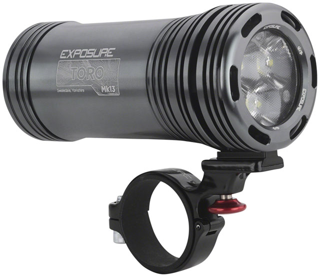 Exposure Toro Mk13 Headlight - 3400/2100 Lumens, REFLEX Technology, Gun Metal Black