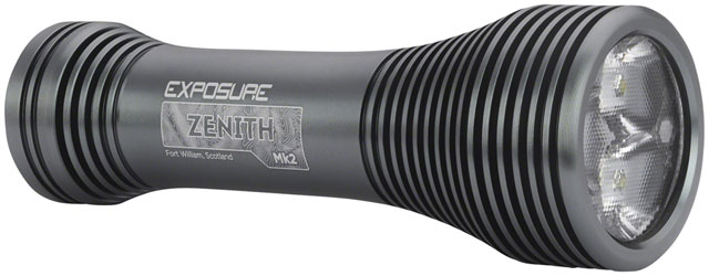 Exposure Zenith Headlight - 2100 Lumens, With Helmet And Handlebar Mount, TAP Technology, Gun Metal Black