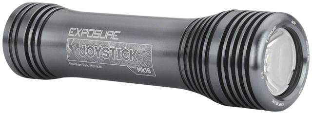 Exposure Joystick Mk16 Headlight - 1150 Lumens, With Helmet And Handlebar Mount, TAP Technology, Gun Metal Black