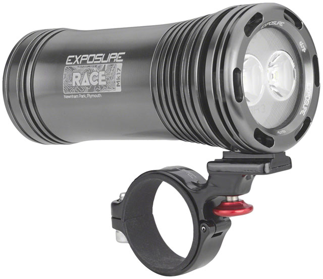 Exposure Race Mk17 Headlight - Gun Metal Black