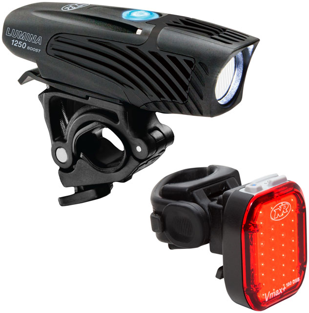NiteRider Lumina Boost1250/Vmax+  Headlight/Taillight Set