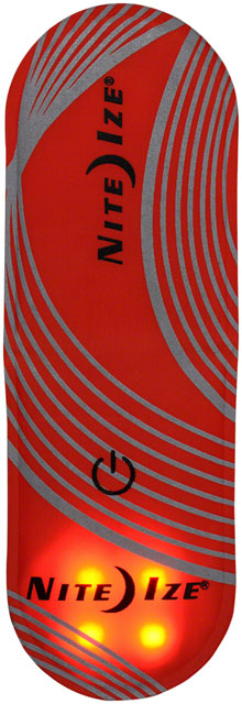 Nite Ize TagLit Rechargeable Magnetic LED Safety Light - Red/Red LED