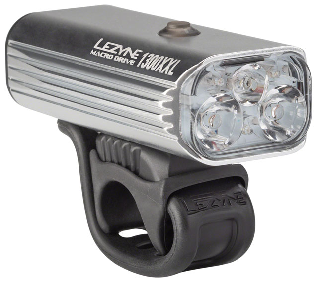 Lezyne Macro Drive 1300XXL Headlight, Silver