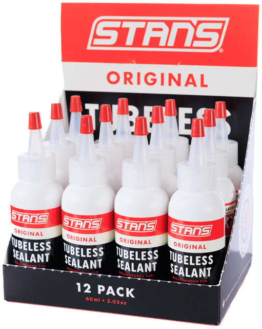 Stan's Original Tubeless Tire Sealant - 60ml, Pack of 12