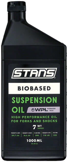Stan's Biobased Suspension Oil - 7WT, 1L