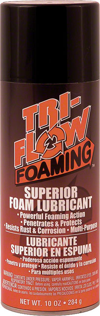 Triflow Foaming Bike Lube - 10oz, Aerosol