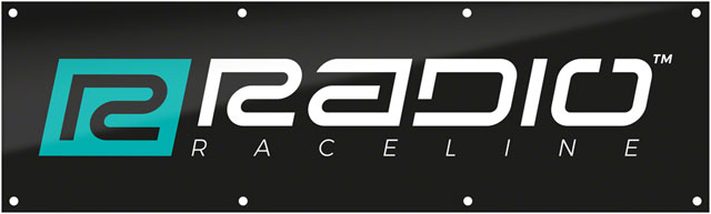 Radio Raceline Shop Banner - Black