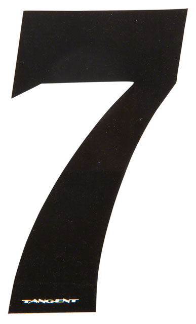 Tangent 3" BMX Number Pack "7" (10-Pack)