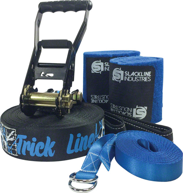 Slackline Industries Trick Line Slackline with Tree Protection: 50 feet