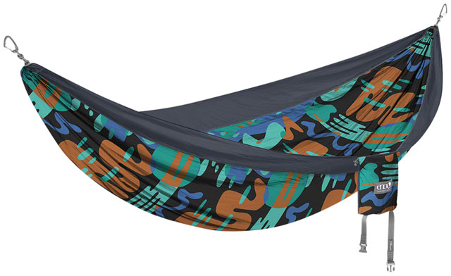 Eagles Nest Outfitters DoubleNest Hammock - Print, Lagoon/Charcoal