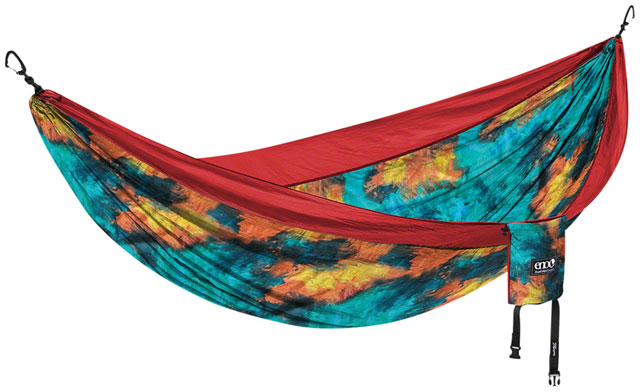 Eagles Nest Outfitters DoubleNest Hammock - Print, Tie Dye/Red