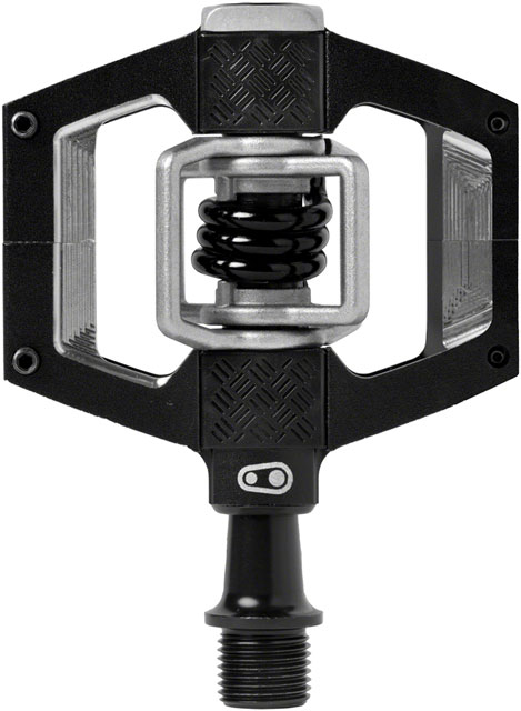 Crankbrothers Mallet Trail Pedals - Dual Sided Clipless with Platform, Aluminum, 9/16", Black