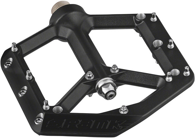 Spank Spike Pedals - Platform, Aluminum, 9/16", Black