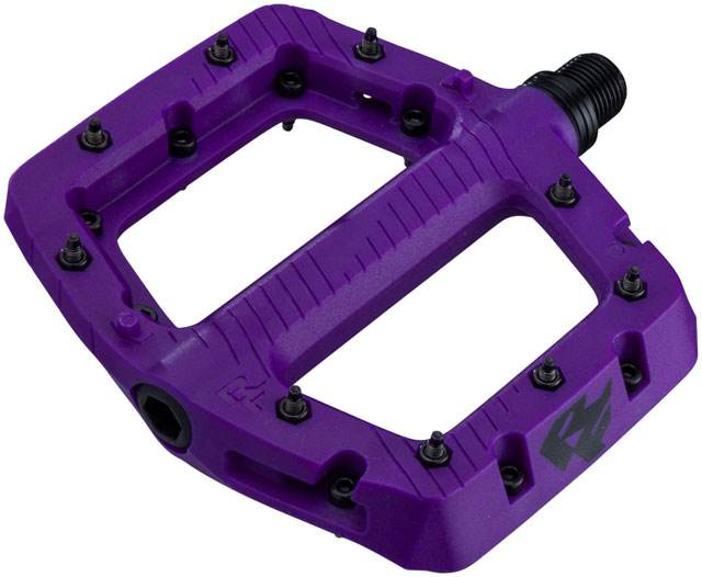 RaceFace Chester Pedals - Platform, Composite, 9/16", Small, Purple