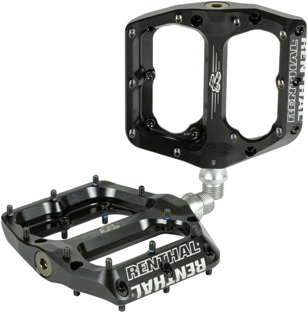 Renthal Revo-F Pedals - Platform, 9/16", Black, 100 x 104mm