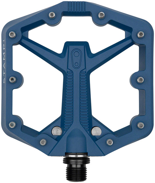 Crankbrothers Stamp 1 Gen 2 Pedals - Platform, Composite, 9/16", Navy, Small