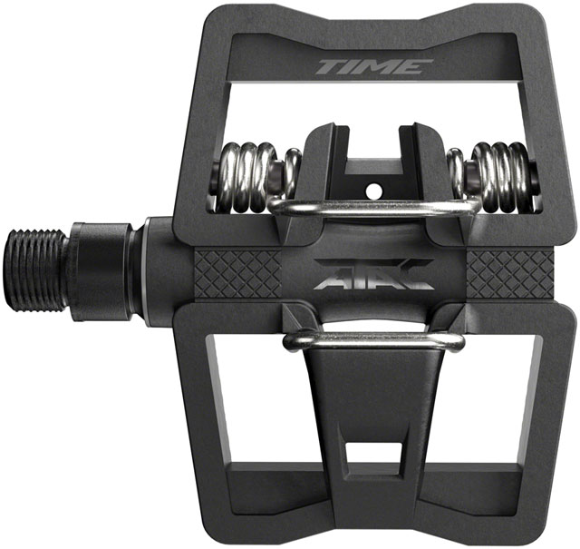 Time Link Pedals - Single Sided Clipless with Platform, Composite, 9/16", Black, B1