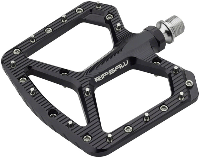 Wolf Tooth Ripsaw Aluminum Pedals - Platform, Aluminum, 9/16", Black