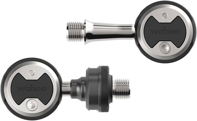 Wahoo Fitness Powerlink Zero Single-Sided Power Pedals - Dual Sided Clipless, Composite, 9/16", Black, Pair, Single-Sensing, Speedplay