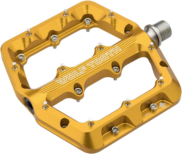 Wolf Tooth Waveform Pedals - Gold, Large