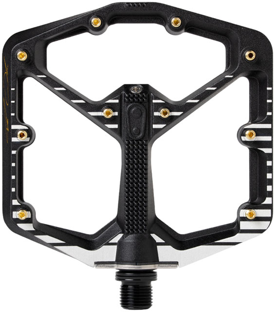 Crankbrothers Stamp 7 Fabio Wibmer Signature Edition Pedals - Platform, Aluminum, 9/16", Black, Large