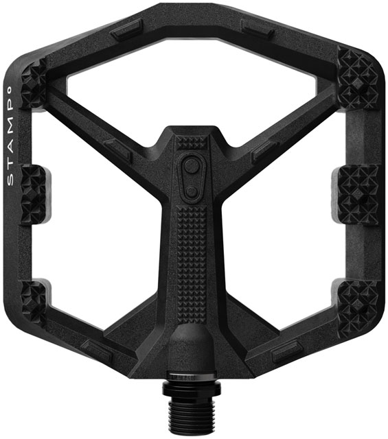 Crankbrothers Stamp 0 Pedals - Platform, Composite, 9/16", Black, Large