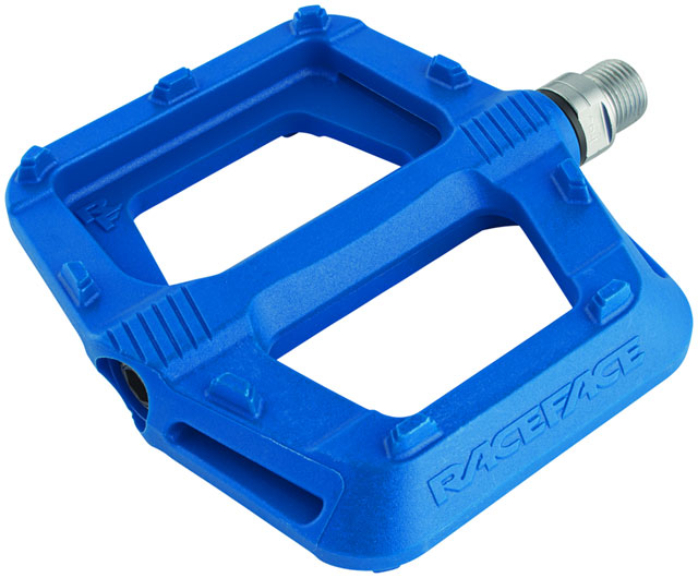 RaceFace Ride Pedals - Platform, Composite, 9/16", Blue