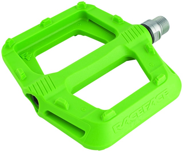 RaceFace Ride Pedals - Platform, Composite, 9/16", Green