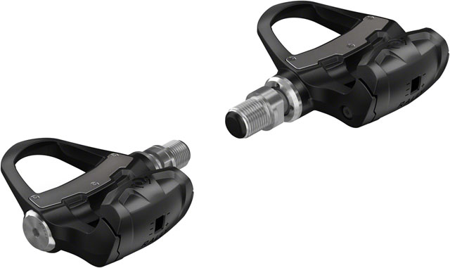 Garmin Rally RS200 Power Meter Pedals - Single Sided Clipless, Composite, 9/16", Black, Pair, Dual-Sensing, Shimano SPD-SL