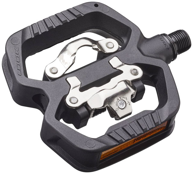 LOOK X-Venture Pedals - Single Sided Clipless, Composite, 9/16", Black