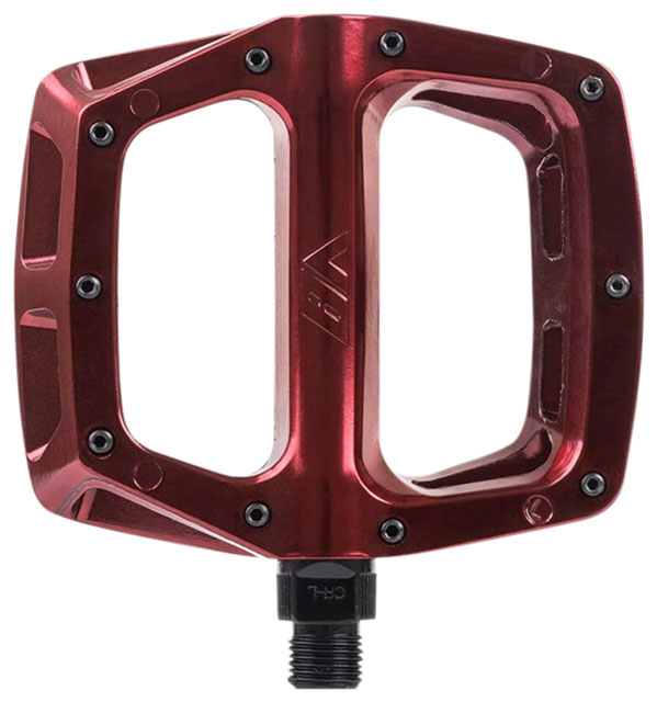 DMR V8 Pedals - Platform, Aluminum, 9/16", Electric Red