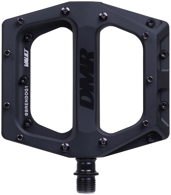 DMR Vault Pedals - Platform, Aluminum, 9/16", Matte Black, Brendog Edition