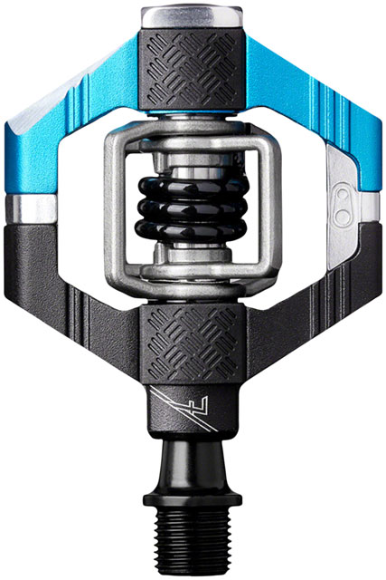 Crankbrothers Candy 7 Pedals - Dual Sided Clipless, Aluminum, 9/16", Electric Blue/Black