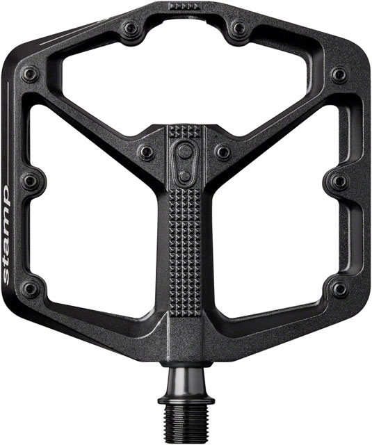 Crankbrothers Stamp 3 Pedals - Platform, Magnesium, 9/16", Black, Large
