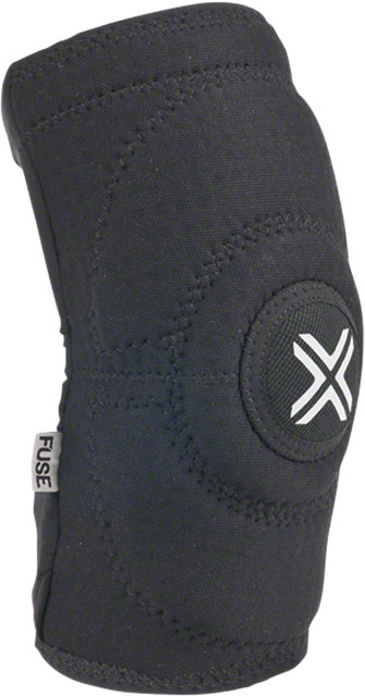 Fuse Protection Alpha Knee Sleeve Pad: Black SM, Pair